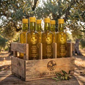 Extra Virgen Olivolja Finca Solmark EKO MILD 500 ml 6-pack